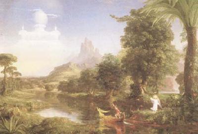 Thomas Cole The Voyage of Life Youth (mk09) Spain oil painting art
